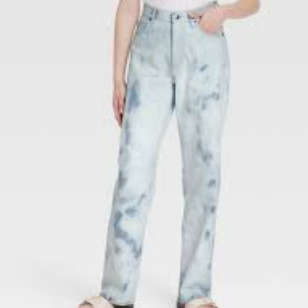Women's Baggy Cloud Mid-Rise  90s Baggy Jeans - Universal Thread - Size 12